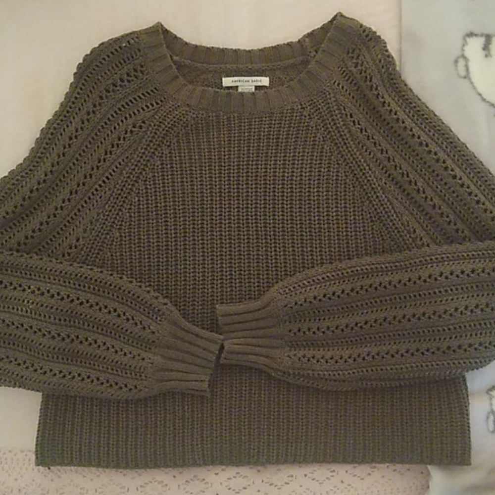 Women's American Eagle cropped sweater